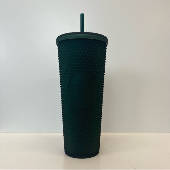 Starbucks NEW Matte Green Studded Starbucks Venti Tumbler Iced Coffee Cold Cup